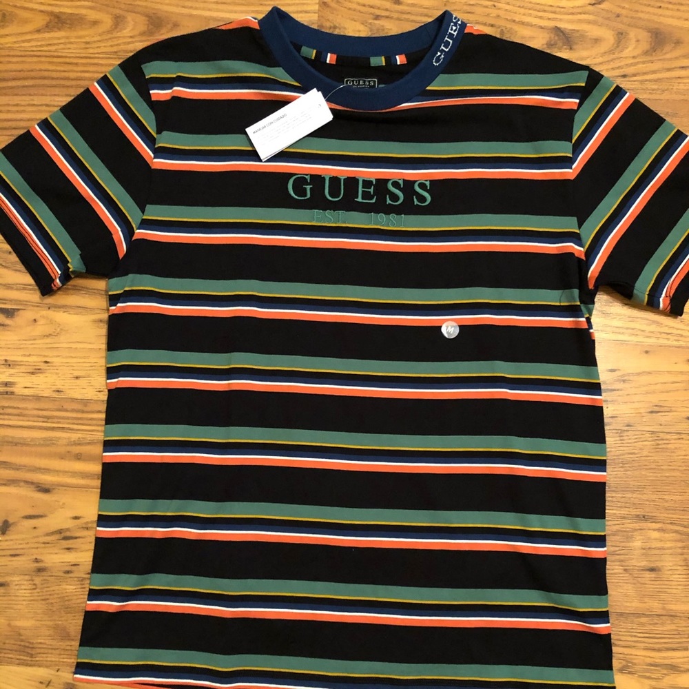 (Sold) Guess Dylan Striped 1981 T-Shirt